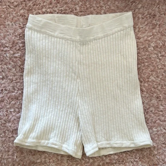 Free People Zuma Sweater Set Button Down Shirt Knit shorts - Picture 13 of 15